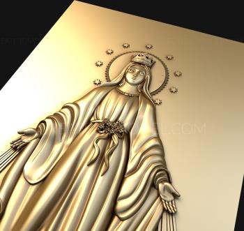 Religious panels (PR_0018) 3D model for CNC machine